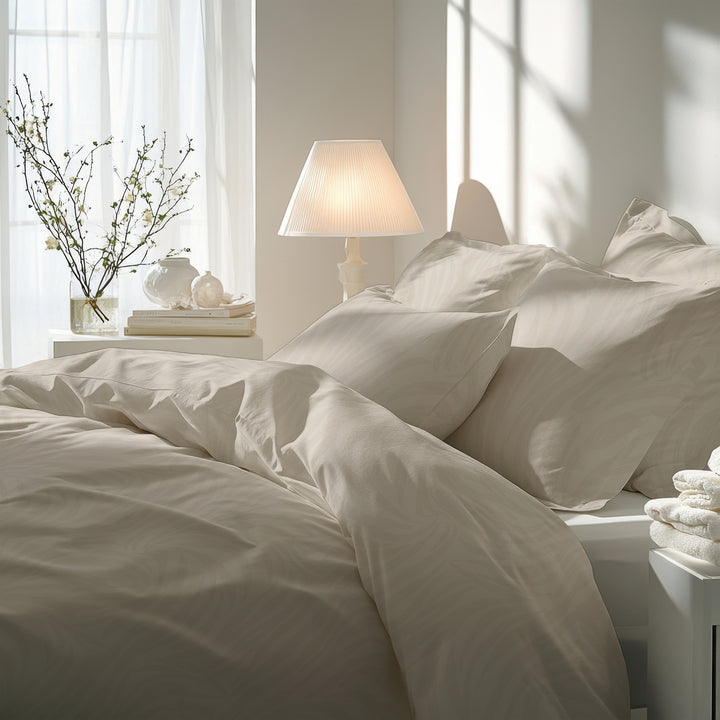 FLAUSCH FLANELL BETTWÄSCHE ZOMA BEIGE