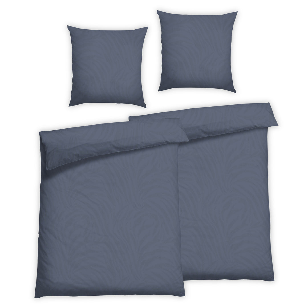 FLAUSCH FLANELL BETTWÄSCHE-SET ZOMA JEANS