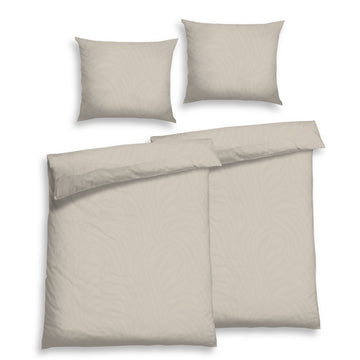 FLAUSCH FLANELL BETTWÄSCHE ZOMA BEIGE – FLORELLA