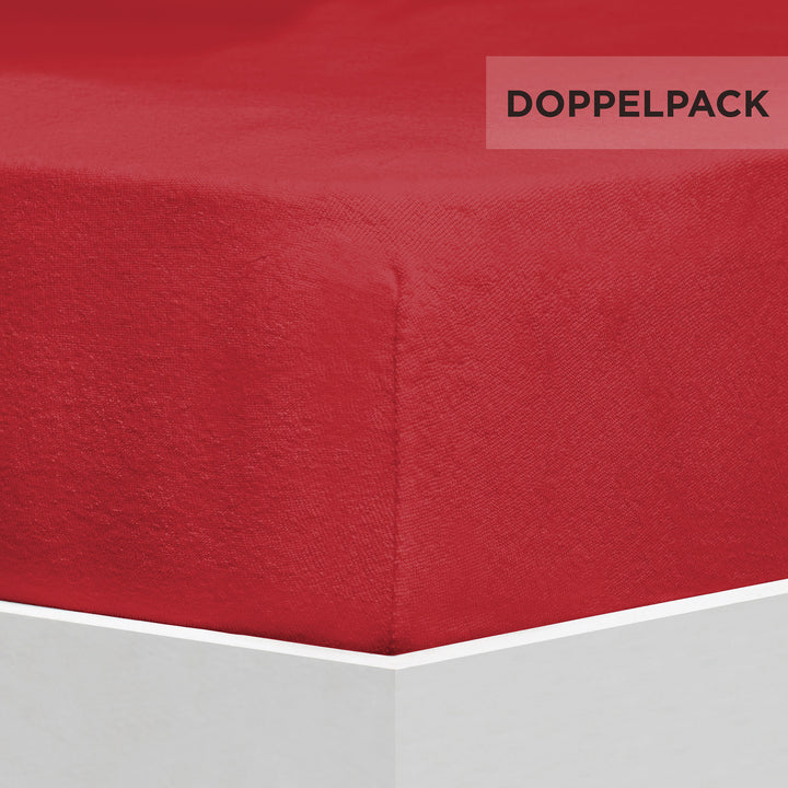 FLAUSCH FROTTEE SPANNBETTTUCH