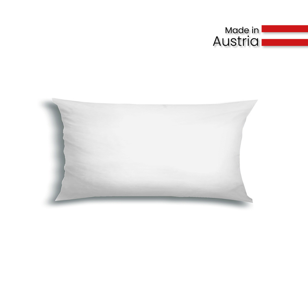 SAGENHAFT SATIN KISSENBEZUG UNI WEISS – FLORELLA