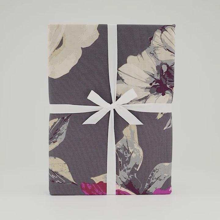 FEIN RENFORCÉ BETTWÄSCHE-SET MARIN SCHIEFER